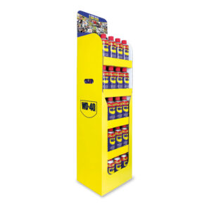 MINI BOX CON 60UD WD40 ACEITE LUBRICANTE 380+20ML (INCLUYE EXPOSITOR)