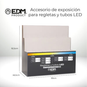 EXPOSITOR CARTÓN ILUMINACIÓN ADAPTABLE A MÓDULO