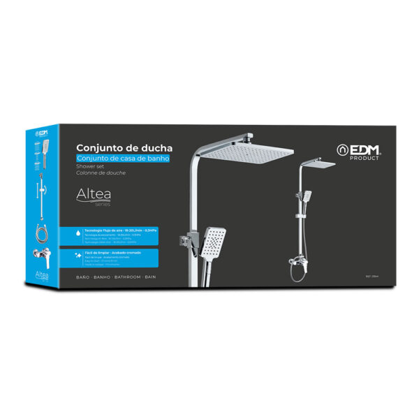 CONJUNTO DE DUCHA SERIE ALTEA EDM - Imagen 2