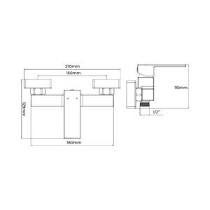 GRIFO MONOMANDO EMPOTRADO DE DUCHA. SERIE GETARIA EDM
