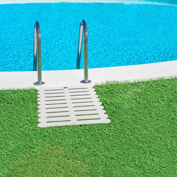 TARIMA DE BAÑO IN/OUTDOOR 55x55cm BLANCO 22945100 WENKO - Imagen 5