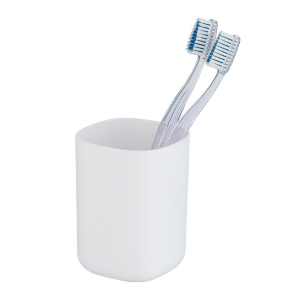 VASO PARA CEPILLO DE DIENTES DAVOS BLANCO MATE 24828100 WENKO