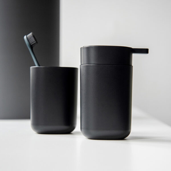 DOSIFICADOR DE JABÓN DAVOS NEGRO MATE 24832100 WENKO