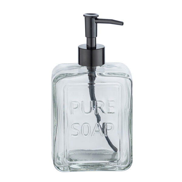 DOSIFICADOR DE JABÓN PURE SOAP TRANSPARENTE 24714100 WENKO