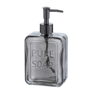 DOSIFICADOR DE JABÓN PURE SOAP GRIS 24713100 WENKO
