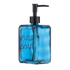 DOSIFICADOR DE JABÓN PURE SOAP AZUL 24712100 WENKO