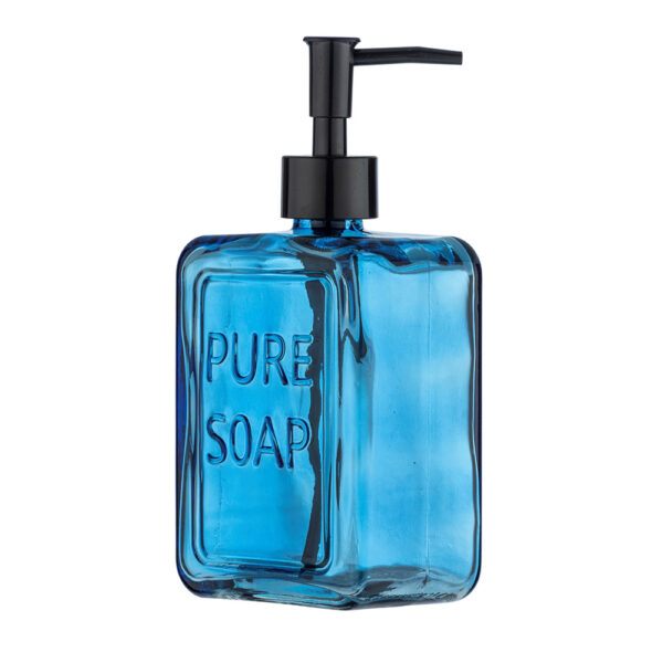 DOSIFICADOR DE JABÓN PURE SOAP AZUL 24712100 WENKO