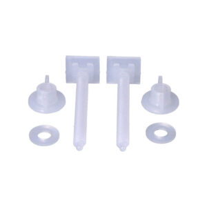 JUEGO DE TORNILLOS PARA TAPA WC 9cm