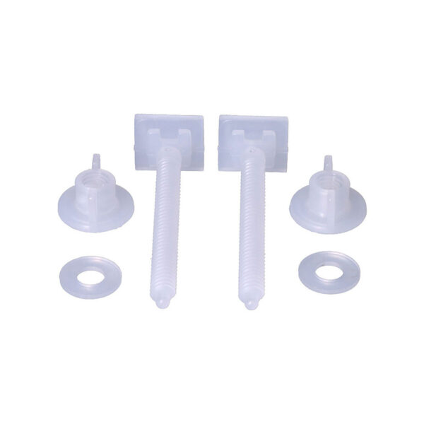JUEGO DE TORNILLOS PARA TAPA WC 9cm