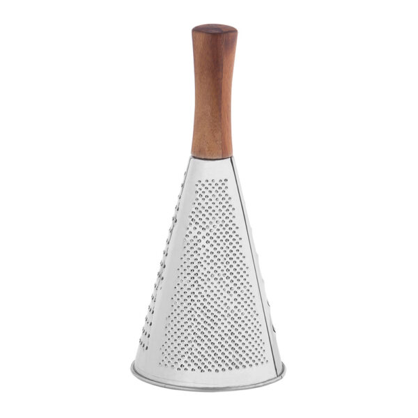 RALLADOR INOX/ACACIA Ø10,5x24cm CC68027 ANDREA HOUSE - Imagen 2
