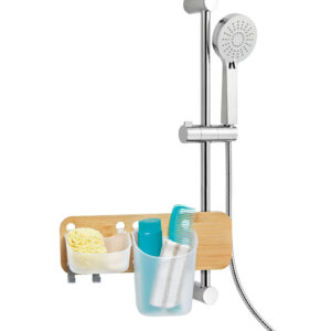 ORGANIZADOR PARA COLUMNA DUCHA BAMBÚ 19,5x35,5x13,5cm JOBGAR