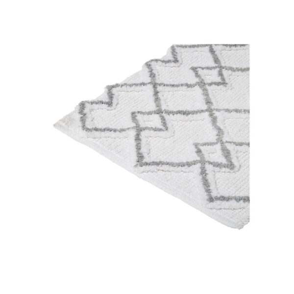 ALFOMBRA BAÑO ETNICA GRIS 50x75cm