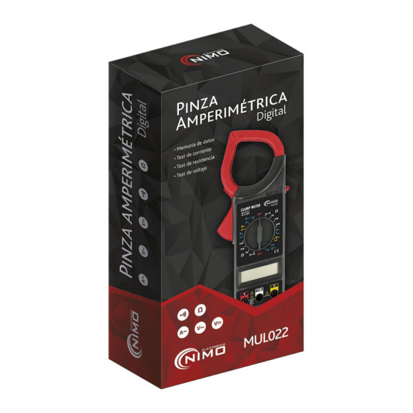 PINZA AMPERIMÉTRICA MULTIFUNCIÓN 1000A CA MUL022 NIMO - Imagen 2