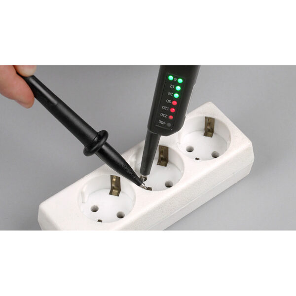COMPROBADOR DE TENSION DE 2 POLOS PAN VOLTTESTER 400 PANCONTROL - Imagen 4
