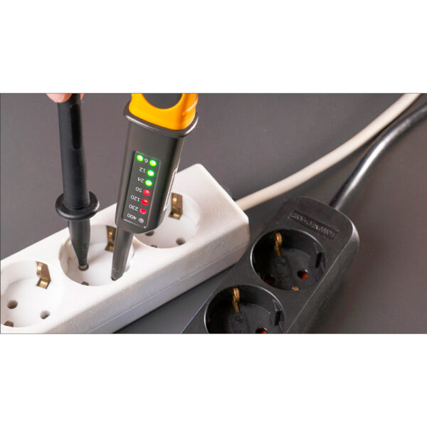 COMPROBADOR DE TENSION DE 2 POLOS PAN VOLTTESTER 400 PANCONTROL - Imagen 5
