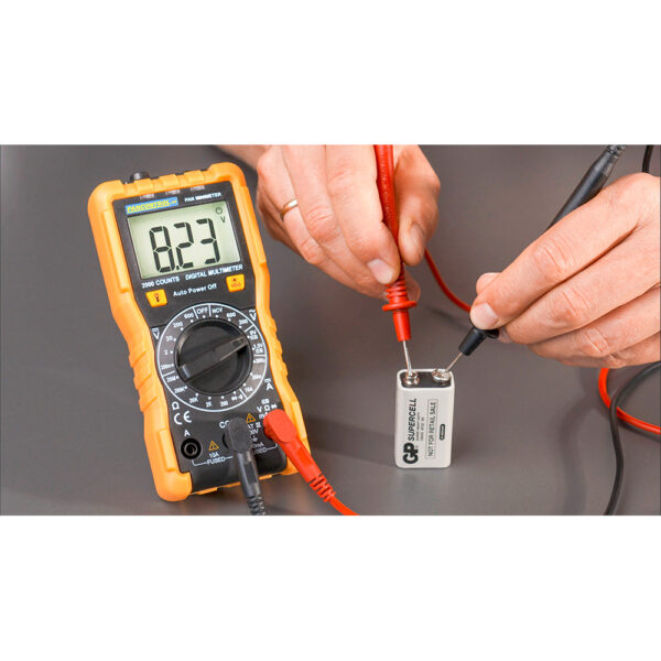MULTÍMETRO DIGITAL CAT III 600V PAN MINIMETER PANCONTROL - Imagen 4