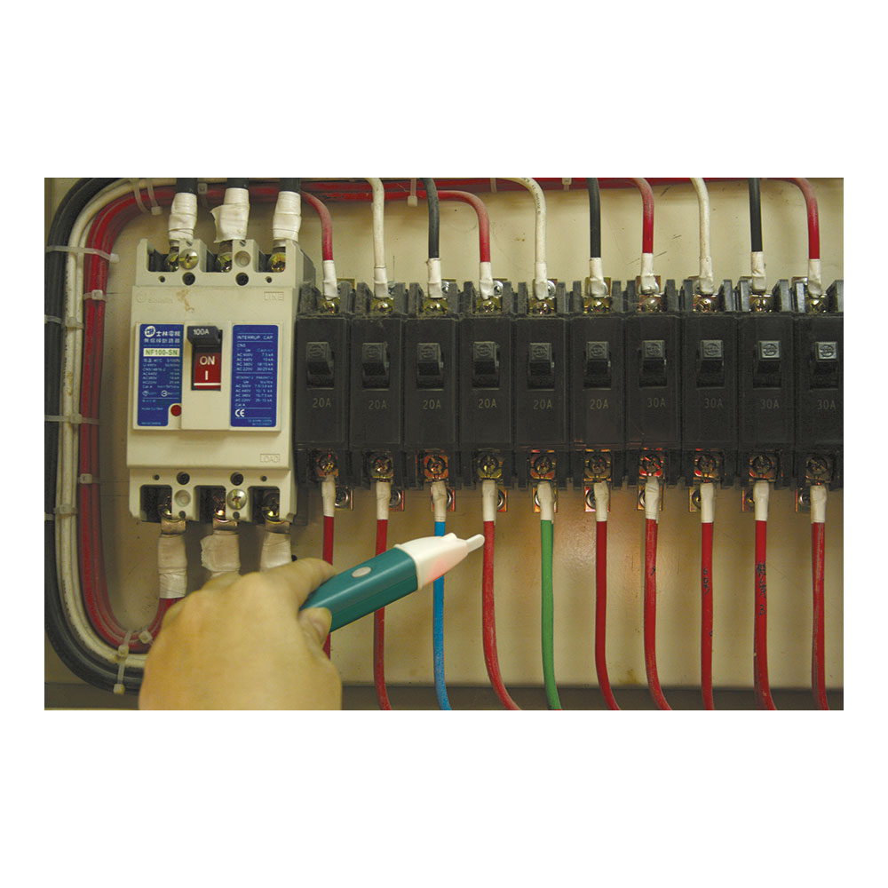 DETECTOR TENSIÓN SIN CONTACTO Y BUSCAPOLOS CATIV 1000V TESNT306 PROSKIT - Imagen 2