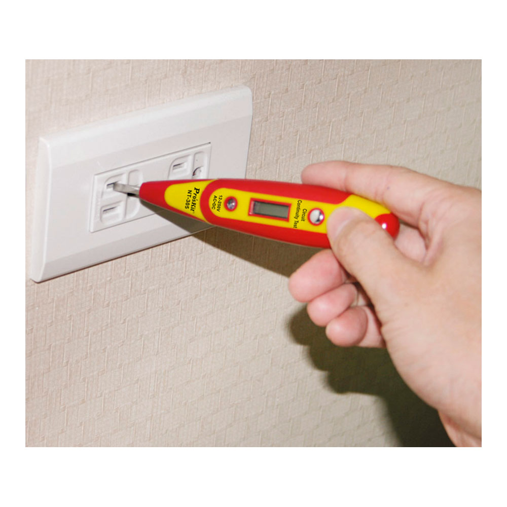 DESTORNILLADOR/DETECTOR DE TENSIÓN Y CONTINUIDAD PROSKIT