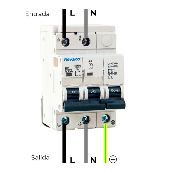IGA 2P 32A C 10KA PROTECTOR DE SOBRETENSION PERMANENTE SEGUN NORMATIVA EN-50550 Y TRANSITORIO 5-15KA 275V