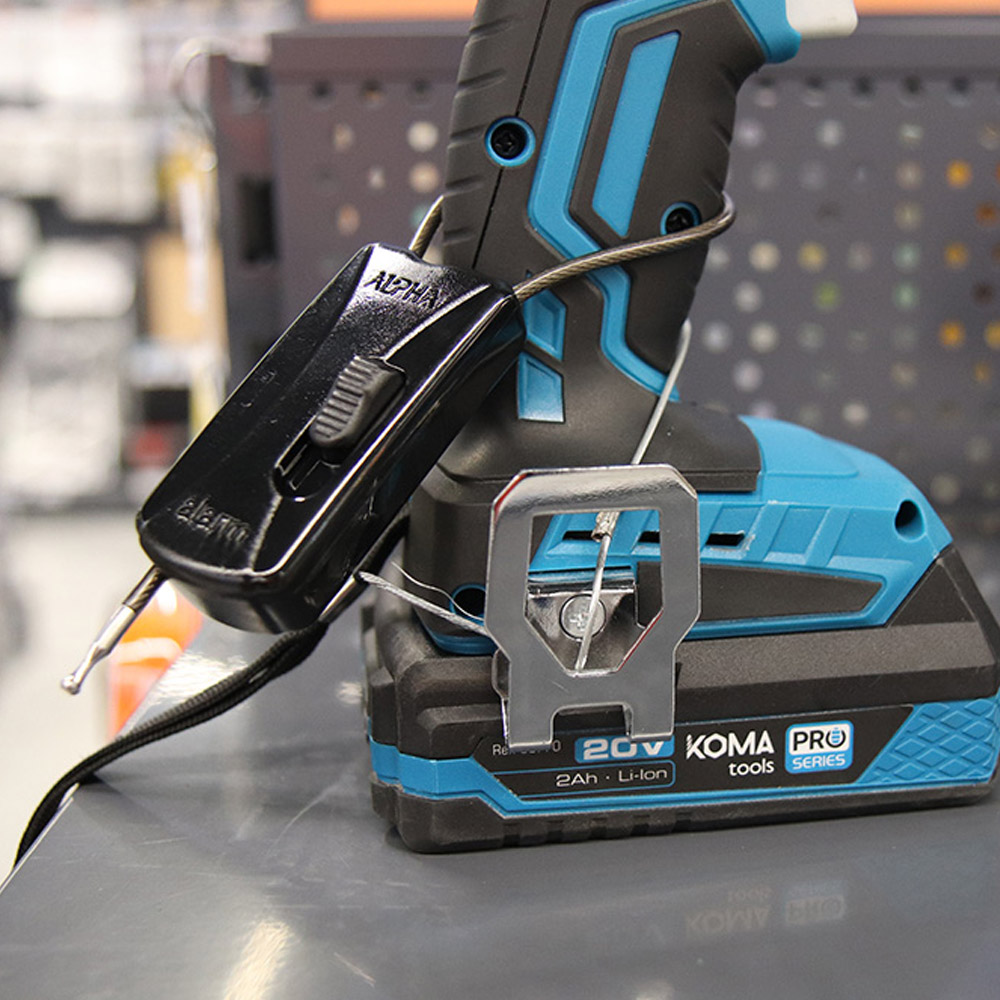 CAJA 25 BRIDAS AJUSTABLES ANTI ROBO PARA ENVASES CON ASA 9298600 ALPHA CHECKPOINT - Imagen 2