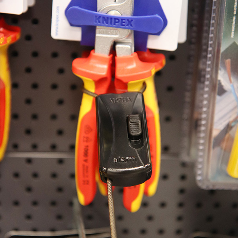 CAJA 25 BRIDAS AJUSTABLES ANTI ROBO PARA ENVASES CON ASA 9298600 ALPHA CHECKPOINT - Imagen 3