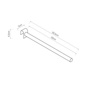 GANCHO ESPECIAL DISCOS CORTE 300mm BASICS
