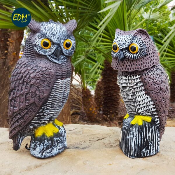 BUHO AHUYENTA AVES Ø19x40cm EDM - Imagen 2