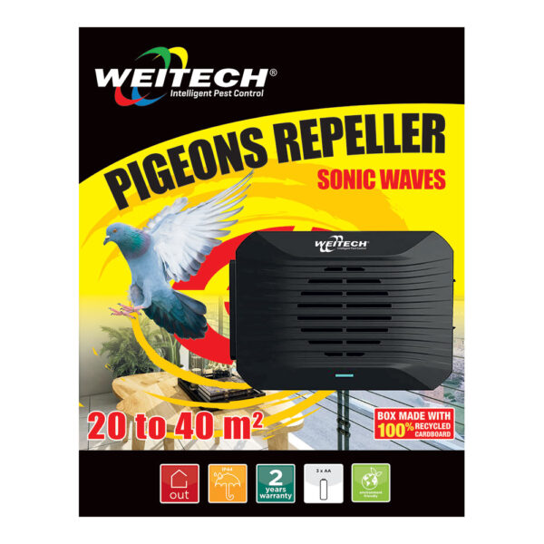 AHUYENTADOR SONORO ESPECIAL PARA PALOMAS WEITECH - Imagen 3