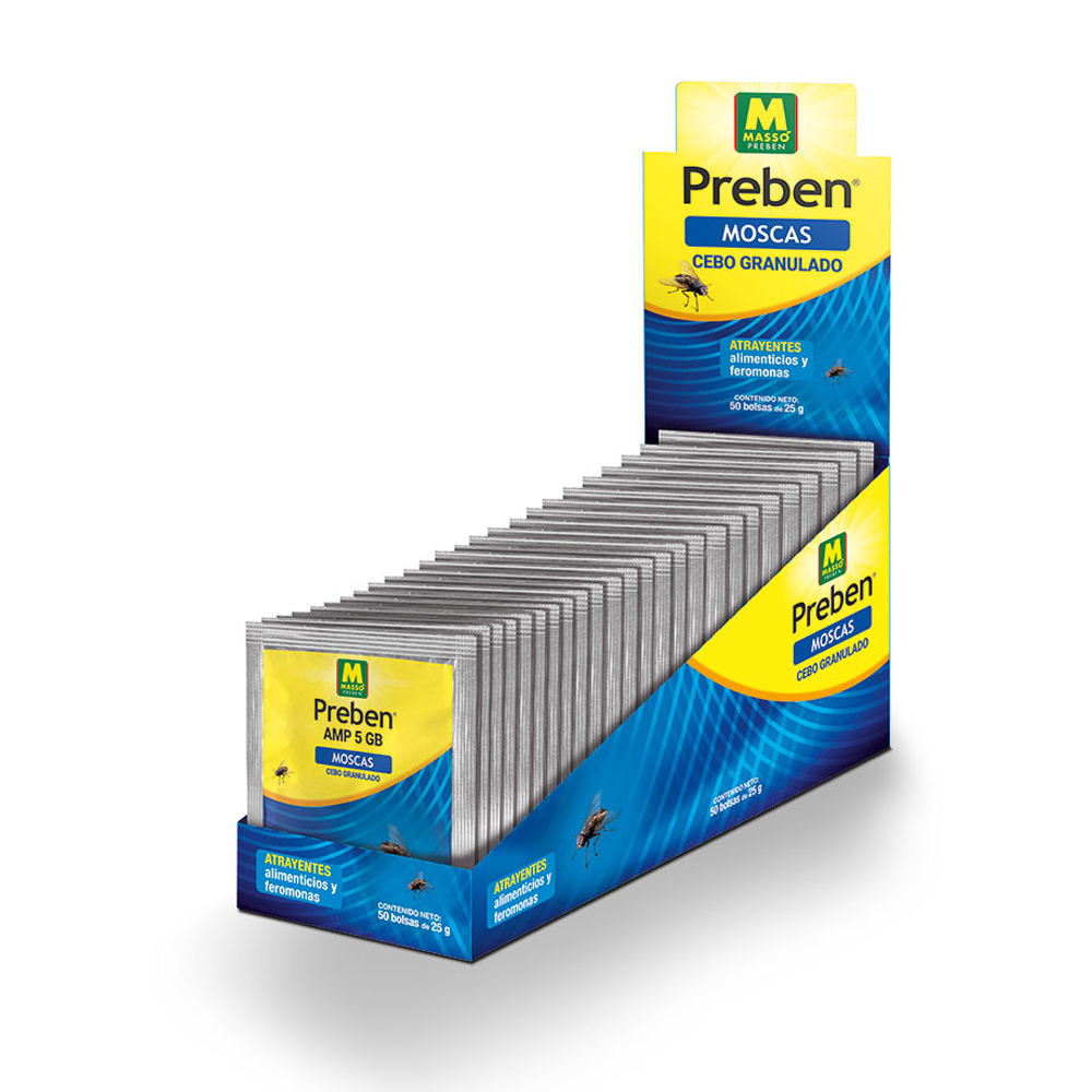 CEBO GRANULADO PARA MOSCAS 25g 231554 MASSÓ