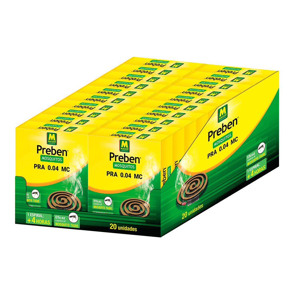 ESPIRAL ANTI-MOSQUITOS PREBEN 231453 MASSÓ - Imagen 2
