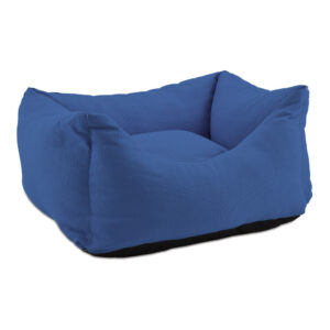 CUNA CUADRADA COLORES VARIADOS (ROJO/AZUL)  59x50x20cm NAYECO