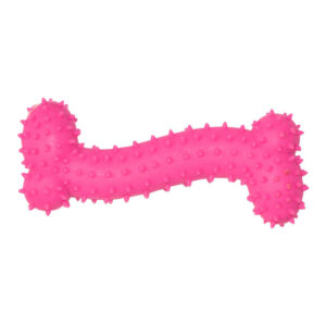 MINI HUESO DE GOMA CON PINCHOS DE GOMA 11cm NAYECO COLORES / MODELOS SURTIDOS