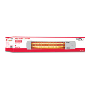 ESTUFA DE BAÑO DE CUARZO - MODELO MARFIL - 600-1200W - ORIENTABLE - EDM