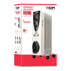 RADIADOR DE ACEITE - 1500W - (7 ELEMENTOS) - EDM