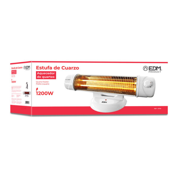 ESTUFA DE CUARZO - MODELO SUELO - 600-1200W - EDM