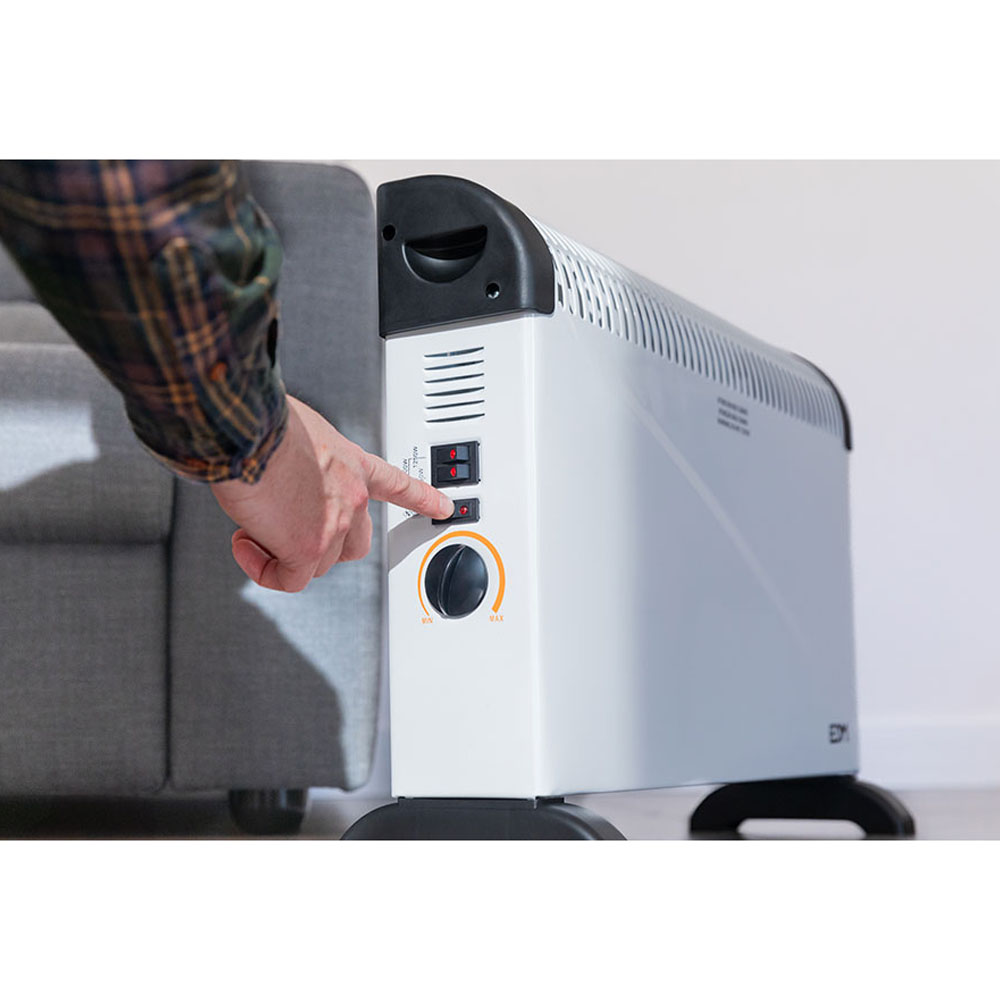 CONVECTOR DE AIRE - MODELO TURBO - 2000W - EDM - Imagen 4