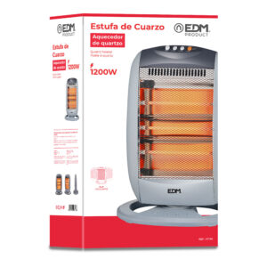 ESTUFA DE CUARZO ,400-800-1200W - EDM
