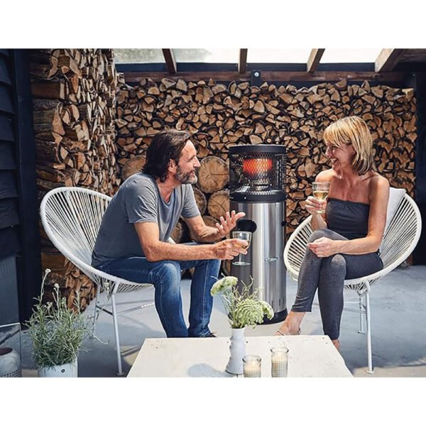 ESTUFA DE GAS DE EXTERIOR DE ACERO INOXIDABLE Ø42x115cm ENDERS POLO - Imagen 6