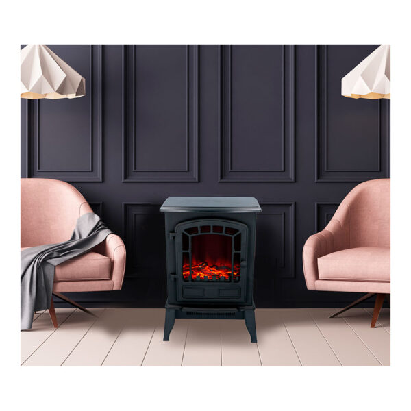 ESTUFA/CHIMENEA DE LED MODELO TORINO 2000W - Imagen 2