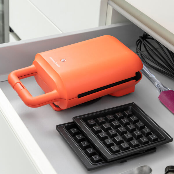GOFRERA SANDWICHERA 2 EN 1, 600W V0103346 INNOVAGOODS - Imagen 2