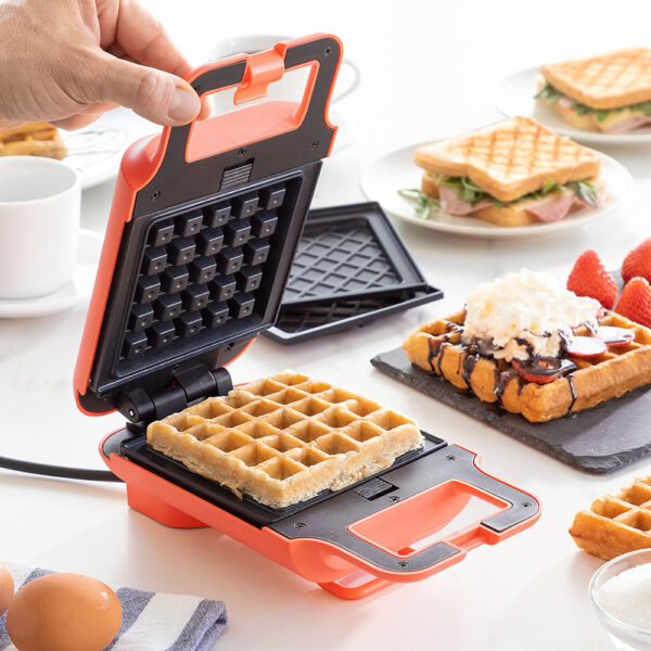 GOFRERA SANDWICHERA 2 EN 1, 600W V0103346 INNOVAGOODS - Imagen 6