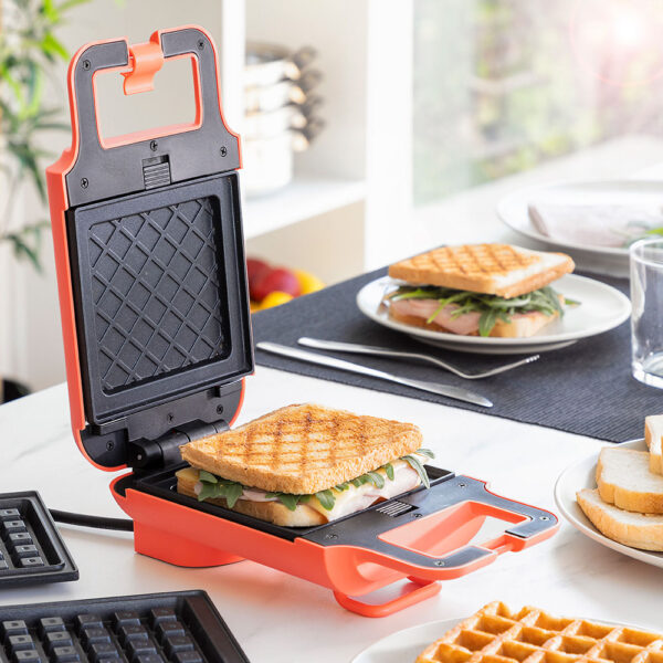 GOFRERA SANDWICHERA 2 EN 1, 600W V0103346 INNOVAGOODS - Imagen 7