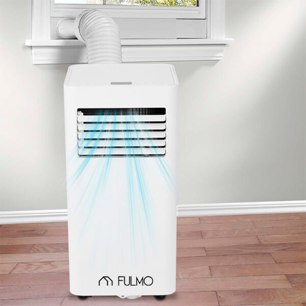 AIRE ACONDICIONADO PORTÁTIL SOLO FRIO 7000btu/HORA 800W FULMO - Imagen 2