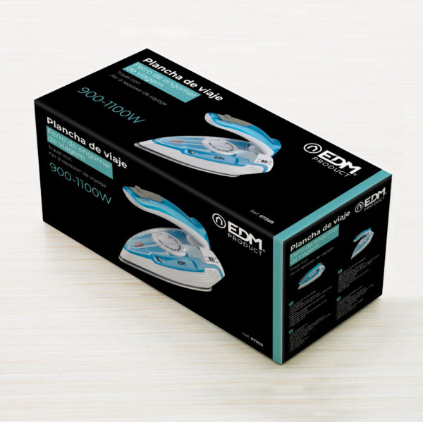 PLANCHA DE VIAJE 1100W EDM - Imagen 4
