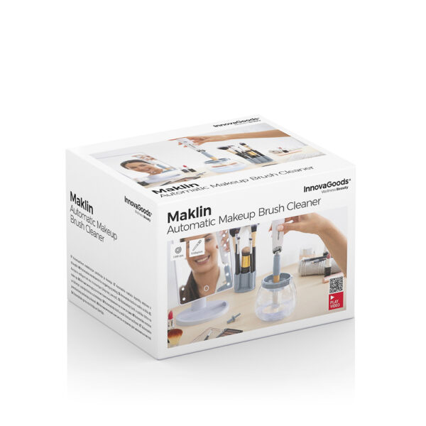 LIMPIADOR Y SECADOR AUTOMÁTICO DE BROCHAS DE MAQUILLAJE MAKLIN INNOVAGOODS. - Imagen 2