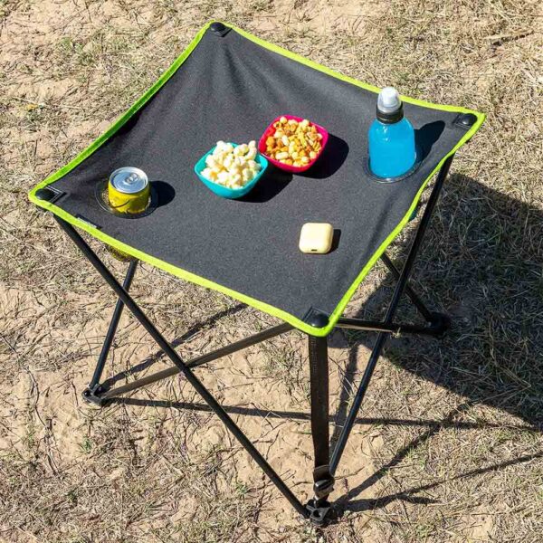 MESA DE CAMPING TEXTIL PLEGABLE CON FUNDA CAFOLBY. INNOVAGOODS - Imagen 9