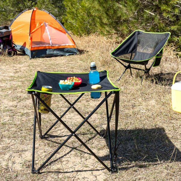 MESA DE CAMPING TEXTIL PLEGABLE CON FUNDA CAFOLBY. INNOVAGOODS - Imagen 10