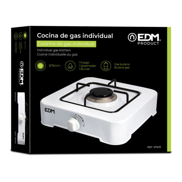 COCINA DE GAS ESMALTADA 1 FUEGO EDM