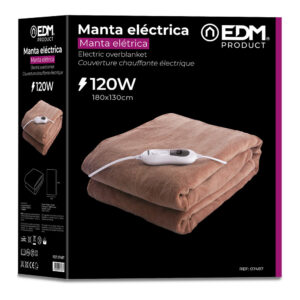 MANTA ELECTRICA 120W 180x130cm - EDM