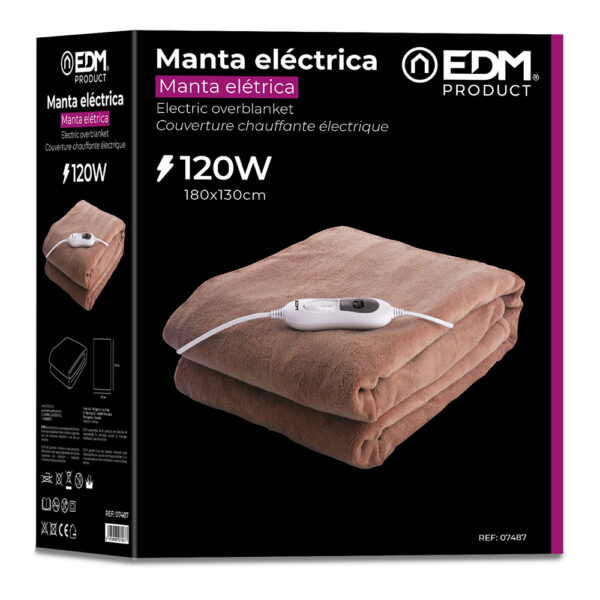 MANTA ELECTRICA 120W 180x130cm - EDM